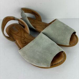 Born Trang Suede Slingback Sandals